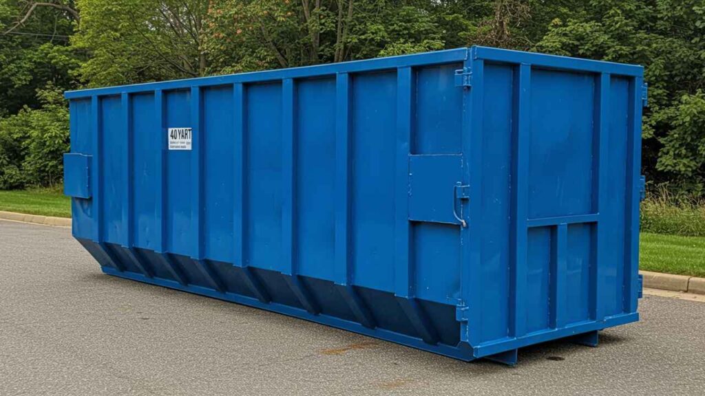 Large 40-Yard Dumpster