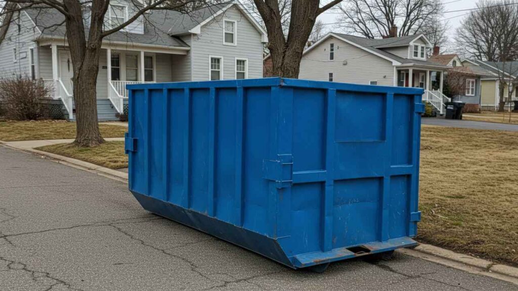 Small 10-Yard Dumpster